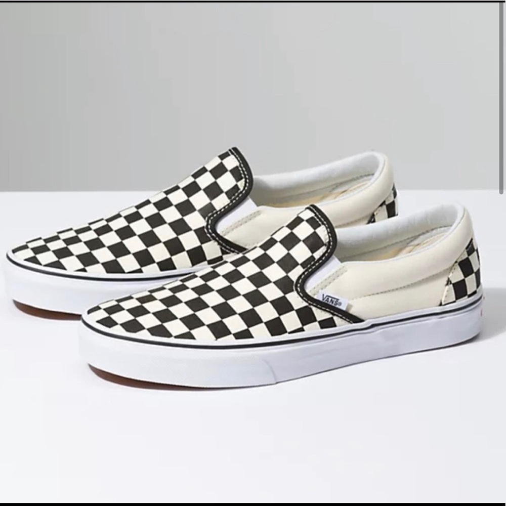 Vans Checkerboard Slip Ons